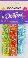 Посыпка кондитерская классическая Микс Добрик м/у 15г