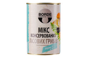 Мікс Borde Лісових грибів консервовані