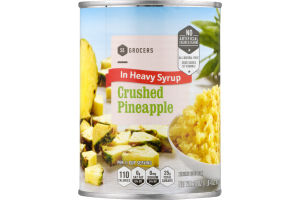 SE Grocers Pineapple In Heavy Syrup Crushed