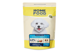Корм д/собак Home Food 700 г форель рис (мал. пород)