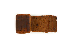 Хліб нарізний заварний із сушеним виноградом Родзинка Рома м/у 0.28кг