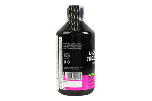 Добавка диетическая ароматизированная со вкусом яблока L-carnitine 100.000 liquid BioTechUSA 500мл