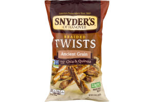 Snyder's of Hanover Braided Twists Ancient Grain Chia & Quinoa