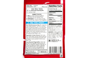 McCormick Seasoning Mix Vegetable Dip