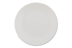 Тарілка десертна біла склокераміка d18см №CK28-06-317 Linyi Boyou Ceramic Co. Ltd 1шт