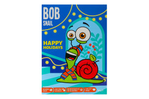 Набір продукції з іграшкою та стікером Різдвяний бокс Bob Snail к/у 140г
