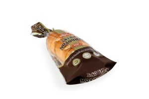 Батон нарезной из пшеничной муки Молочный Рум'янець м/у 450г