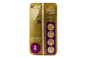 Підгузки дитячі Elite Care 2 Mini 3.5кг 45шт Dada