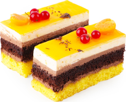 Тістечко Шоколадно-апельсинове ваг