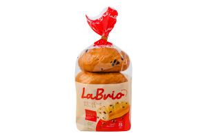 Булочка с шоколадными каплями Бриошь LaBrio м/у 280г