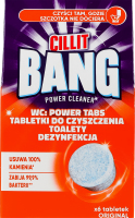Таблетки для чистки унитаза Оригинальные Cillit Bang 6х22.5г