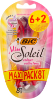 Станок д/гоління одноразовий Miss Soleil Colour жіночий 8шт BiC