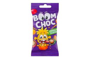 Драже Арахис в молочном шоколаде и разноцветной глазури Boom Choc м/у 50г