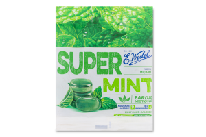Карамель льодяникова Супер м"ята 90г Е. Ведель