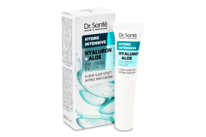 Крем під очі Hydro Intensive Гіалурон+алое 15мл Dr.Sante