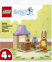 Конструктор для дітей від 4років №30713 Fancy restaurant with Bingo Bluey Lego 23ел