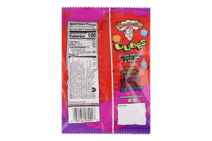 Конфеты жевательные с фруктовыми вкусами Cubes Warheads м/у 141г