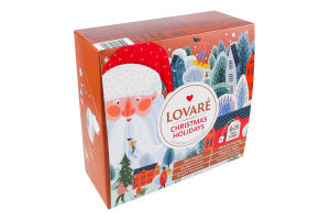 Колекція чаїв Christmas holidays Lovare к/у 6х15шт