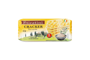 Крекери з кунжутом Stiratini м/у 250г