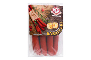 Колбаски Баварские с сыром Фарро 1с п/к кг