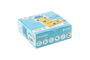 Фарби гуашеві для дітей від 3років №200202 Захоплення Гамма'UA 9х20мл