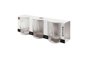 Набор стаканов 260мл №93706-SL3B10 Shine Uniglass 3шт