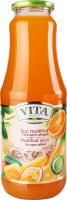 Сок восстановленный неосветленный пастеризованный мультифруктовый Vita с/бут 1л