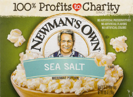 Newman's Own Microwave Popcorn Natural - 3 CT