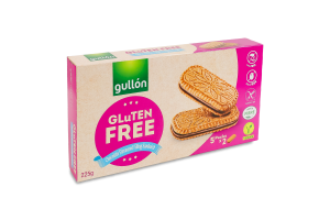 Печиво безглютенове з шоколадною начинкою Sandwich Gullon к/у 5х45г
