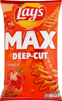 Чипси картопляні Сальса Deep-cut Max Lay's м/у 95г