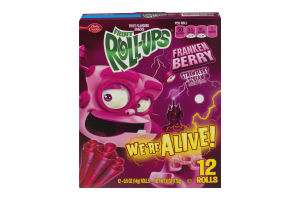 Betty Crocker Fruit Roll-Ups Franken Berry - 12 CT