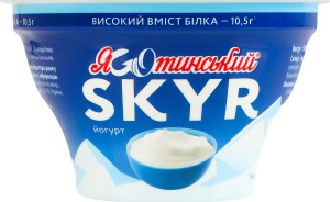 Йогурт 2 % высокое содержание белка Skyr Яготинский ст 140г