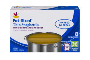 Ahold Pot-Sized Thin Spaghetti