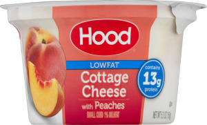 Hood Low Fat Cottage Cheese With Peaches
