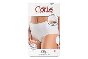 Трусы женские Conte elegant Basic Collection №LB2002 102/L white