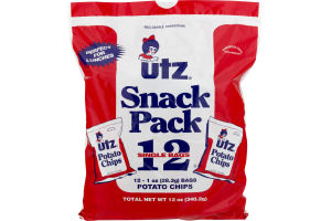 Utz Snack Pack Potato Chips - 12 PK