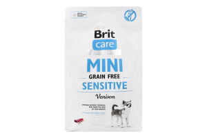 Корм сухий Venison Mini Sensitive Care Brit м/у 2кг