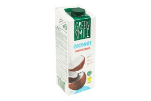 Напій рисово-кокосовий ультрапастеризований збагачений кальцієм Green Smile т/п 1л