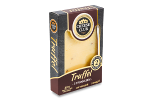 Сир 50% твердий Трюфель Cheese Club к/у 150г