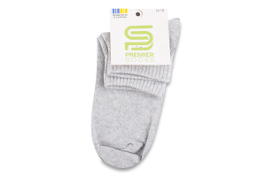 Шкарпетки Premier socks Економ сер рез сірі р16-18