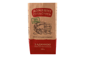 Грінки житньо-пшеничні з аджикою Домашні гріночки м/у 100г