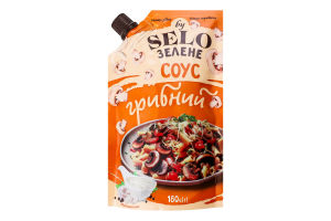 Соус Selo Зелене 180 г д/пак. Грибний