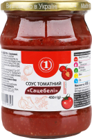 Соус томатный Сацебели ТМ "1" с/б 450г