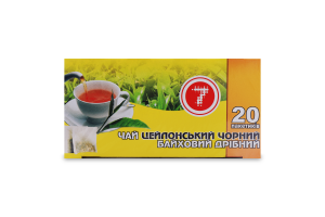 Чай Семерка 20 шт. чорн. цейлонський