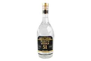 Горілка 0.7л 40% Connoisseur 51 Reserve Organic Purity Vodka пл