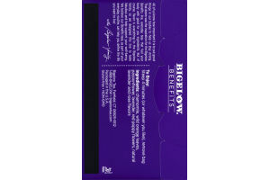 Bigelow Benefits Chamomile & Lavender Herbal Tea Bags - 18 CT