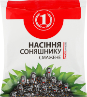 Насіння соняшнику смажене несолоне ТМ "1" м/у 130г
