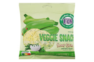 Кабачки сушені з смаком сметани та зелені 25г Garden Gadz