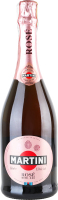 Вино ігристе 0.75л 9.5% рожеве Rose Martini пл