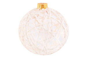 Прикраса ялинкова Куля Мотанка 80мм 31670